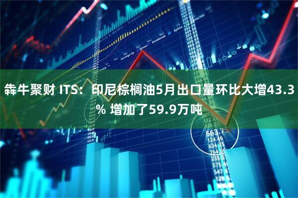 犇牛聚财 ITS：印尼棕榈油5月出口量环比大增43.3% 增加了59.9万吨