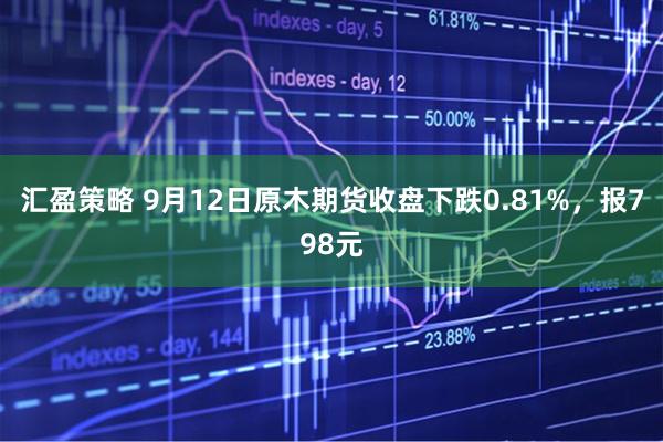 汇盈策略 9月12日原木期货收盘下跌0.81%，报798元